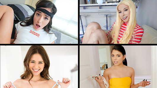 Watch Riley Reid, Gina Valentina, Kenzie Reeves and Emily Willis now!