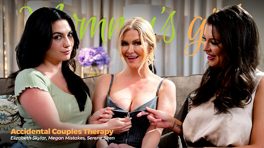 Watch Serene Siren, Elizabeth Skylar and Megan Mistakes now!